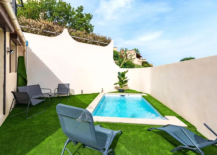 L'ornano - Maison Climatisee Avec Piscine